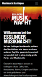 Mobile Screenshot of musiknacht-esslingen.de